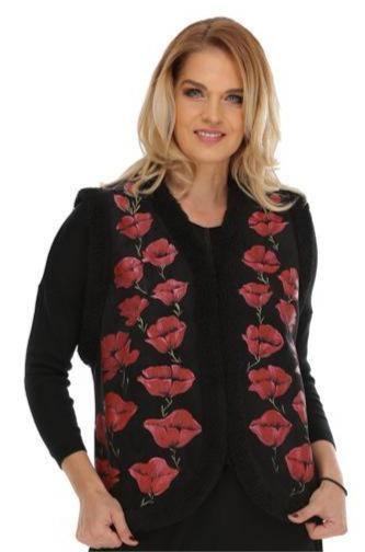 Vesta blanita ecologica  Liza Panait Liza Panait Online Boutique